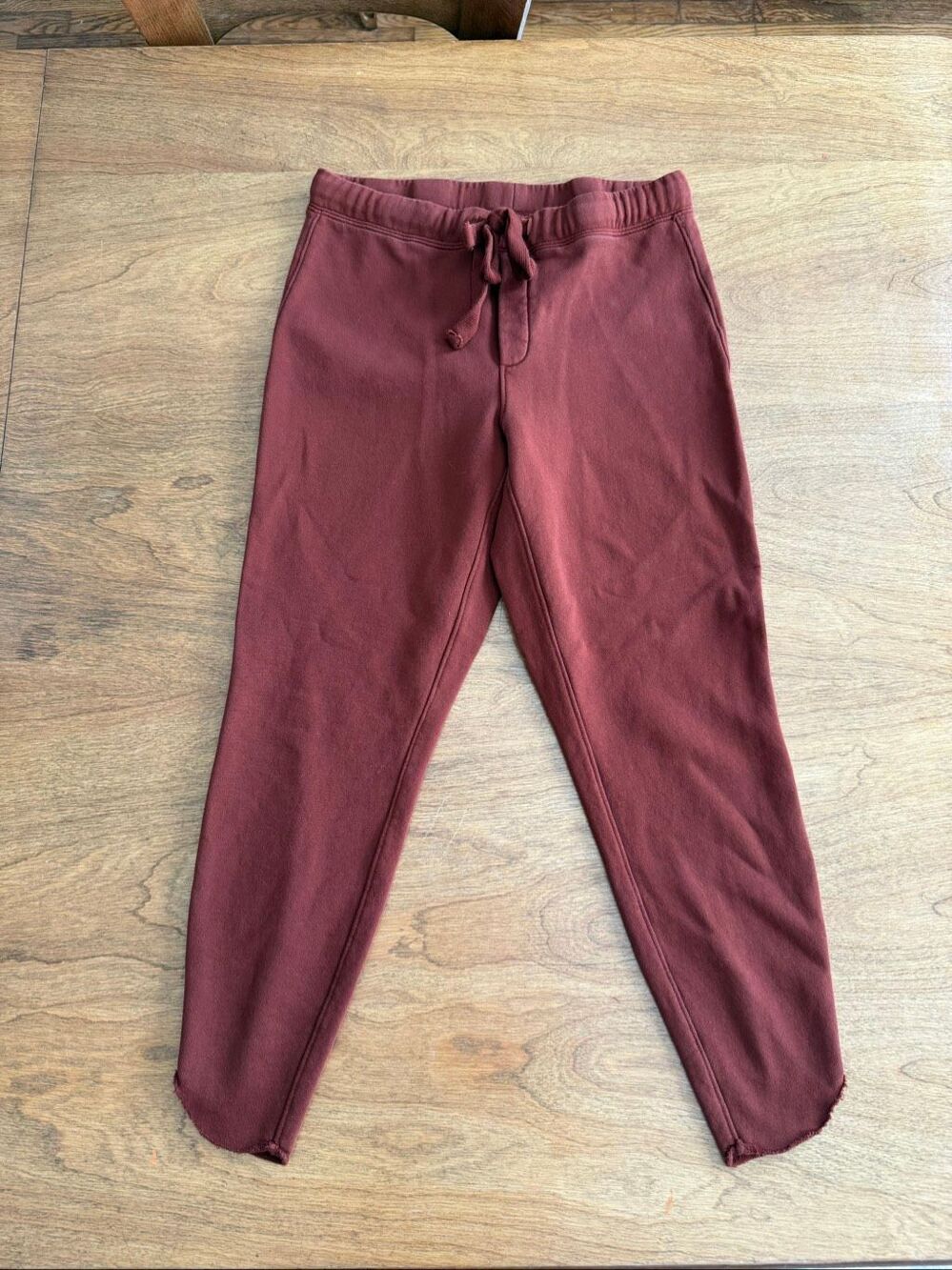 Frank & Eileen Women’s Christine Tulip Hem Triple Fleece Sweatpants Copper Small